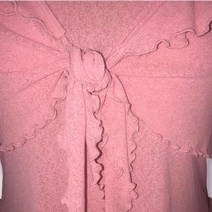 New York City Design Co. Woman’s Pink Top with Attached Tank